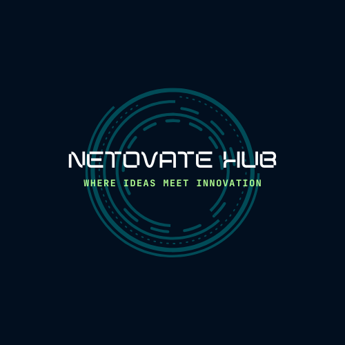 Netovate Hub logo: where ideas meet innovation